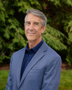 A professional portrait of a man